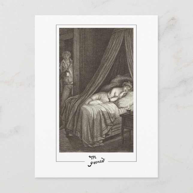 Cartão Postal Marguerite Gérard nº 7 - Cartão-postal de arte (Frente)