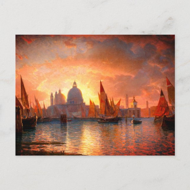 Cartão Postal Maria della Salute, Papais noeis de Haseltine, Sun (Frente)