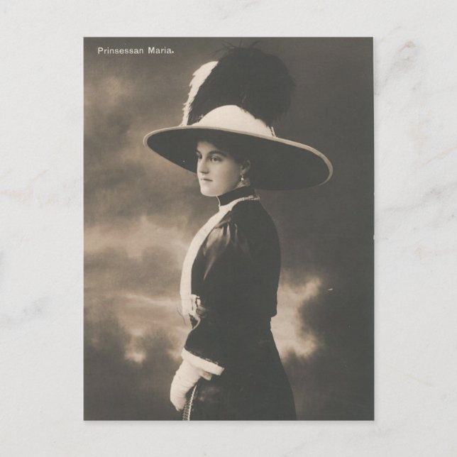 Cartão Postal Maria Duquesa Marie Pavlovna da Rússia #047 (Frente)