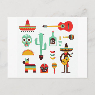 Cartão Postal mariachi mexicano