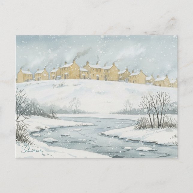 Cartão Postal Marianna Pennsylvania Pa Scherer Art Collectible (Frente)