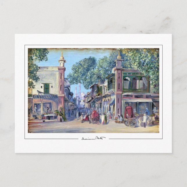 Cartão Postal Marianne North #112 - Cartão-postal de arte (Frente)