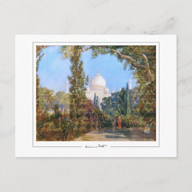 Cartão Postal Marianne North #2 - Cartão-postal de arte (Frente)