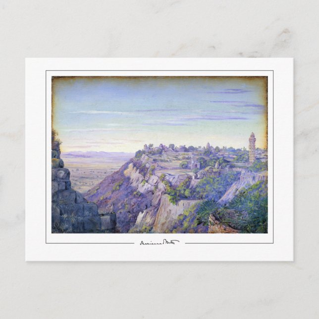 Cartão Postal Marianne North #6 - Cartão-postal de arte (Frente)