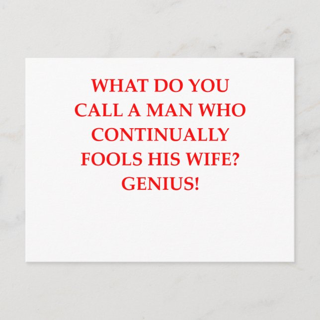 Cartão Postal marido (Frente)