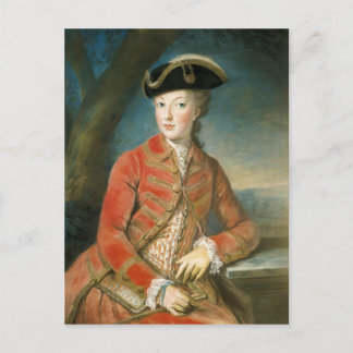 Cartão Postal Marie Antoinette em caçada por Krantzinger