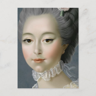 Cartão Postal Marie Antoinette – Romantic Rococo Portrait