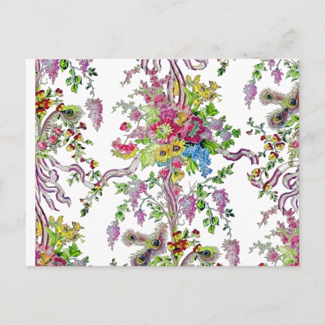 Cartão Postal Marie Antoinette's Boudoir (Frente)