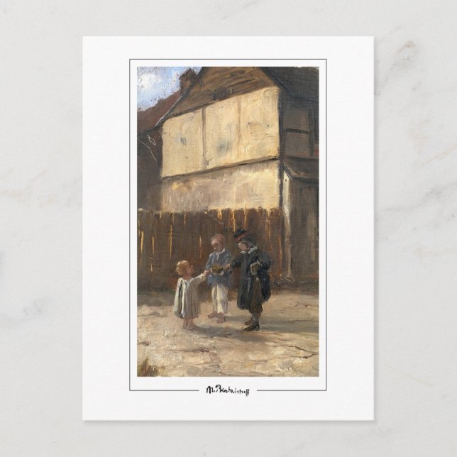 Cartão Postal Marie Bashkirtseff #18 - Cartão-postal de arte (Frente)