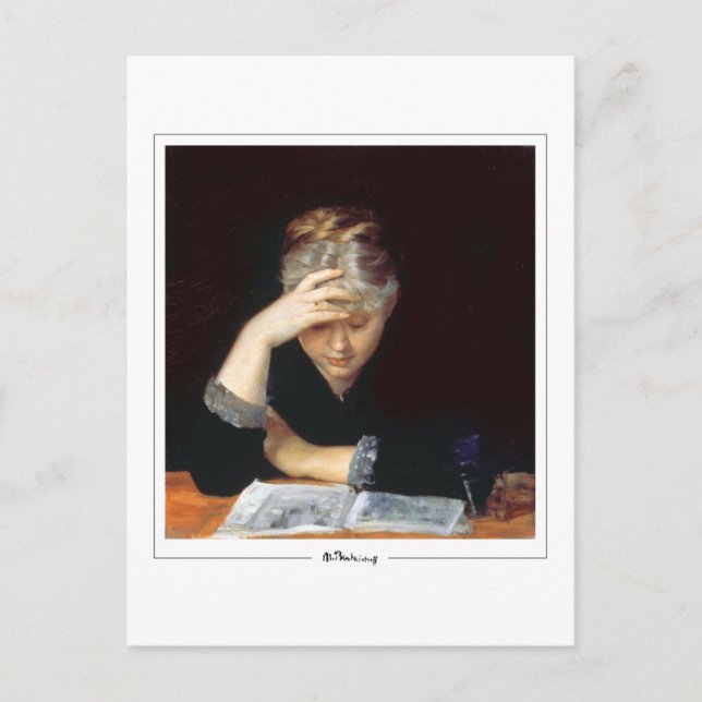 Cartão Postal Marie Bashkirtseff #22 - Cartão-postal de arte (Frente)