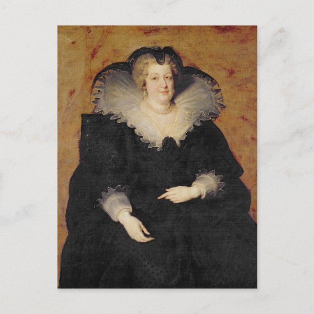 Cartão Postal Marie de Medici, 1622 (Frente)
