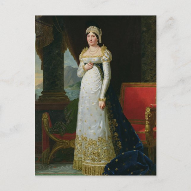 Cartão Postal Marie-Laetitia Ramolino 1813 (Frente)