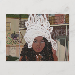 Cartão Postal Marie Laveaux no Trimestre Francês