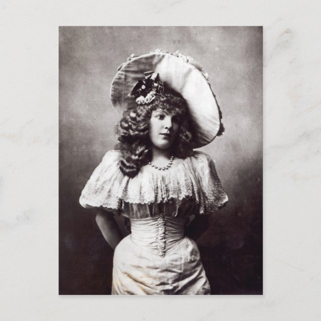Cartão Postal Marie Lloyd (Frente)