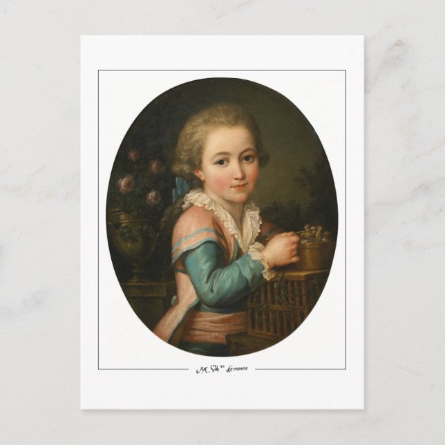 Cartão Postal Marie-Victoire Lemoine nº 3 - Cartão-postal de art (Frente)