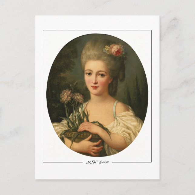 Cartão Postal Marie-Victoire Lemoine nº 7 - Cartão-postal de art (Frente)