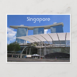 Cartão Postal marina bay high