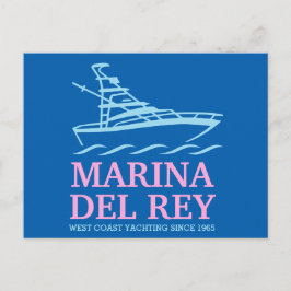 Cartão Postal Marina Del Ray