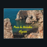 Cartão Postal Marinha Beach em Lagoa, Algarve. Portugal<br><div class="desc">Segundo o Guia Michelin, a praia Marinho ou Praia da Marinha é uma das praias mais emblemáticas e bonitas de Portugal, localizada na costa atlântica de Caramujeira, município de Lagoa, Algarve, também é considerada uma das 10 praias mais bonitas da Europa. Foi premiada com o prêmio distinto "Praia Ouro" do...</div>