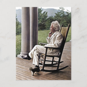 Cartão Postal Mark Twain
