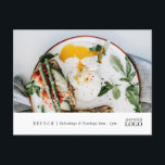 Cartão Postal Marketing com marca de novo evento do moderno rest<br><div class="desc">Cartão-postal do novo Marketing com marca de evento do restaurante moderno. Perfeito para restauração, padaria, restaurantes, levante, levante e muito mais.</div>