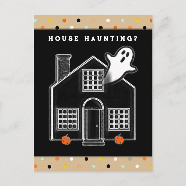 Cartão Postal Marketing de outubro do Realtor (Frente)