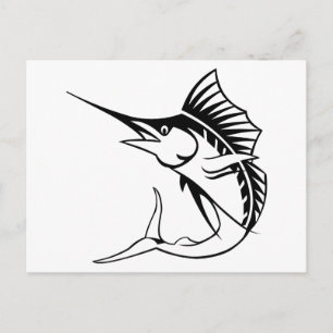 Cartão Postal Marlin