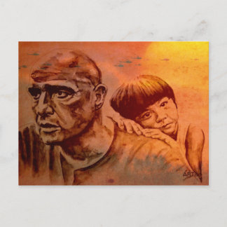 Cartão Postal Marlon Brando