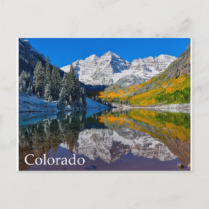 Cartão Postal Maroon Bells