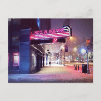 Cartão Postal Marquee de inverno