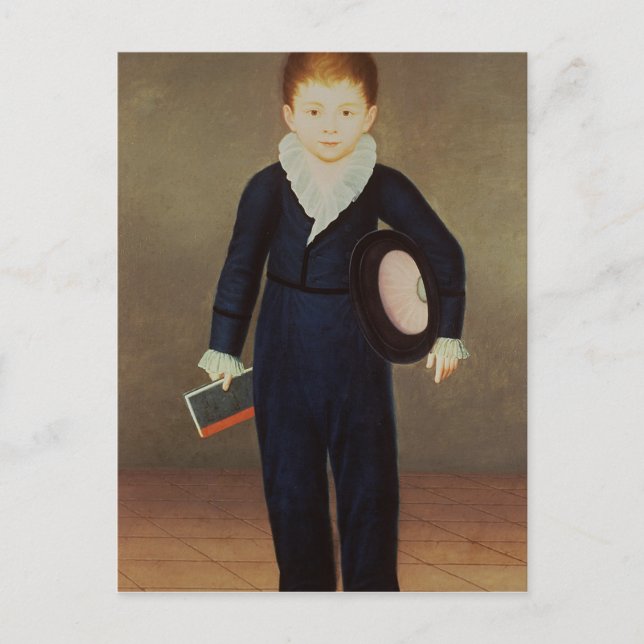 Cartão Postal Marques de Penafiel, Filho do Duque de Osuna (Frente)