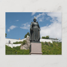 Cartão Postal Marquette Statue, Ilha Mackinac, Michigan