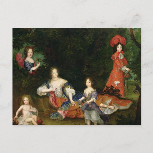 Cartão Postal Marquise de Montespan (Frente)