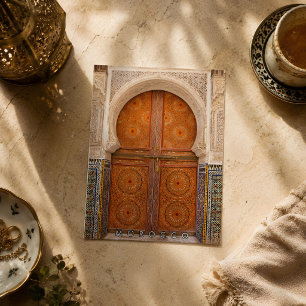 Cartão Postal Marrakech Colorida Arquitetura Marroquina