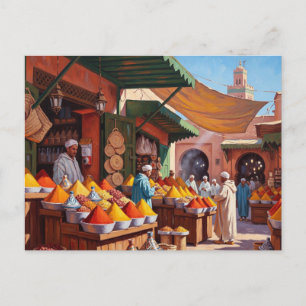 Cartão Postal Marrakesh Viagem no Marrocos