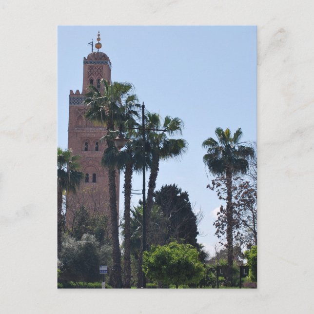 Cartão Postal Marrocos (Frente)