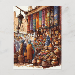 Cartão Postal Marrocos
