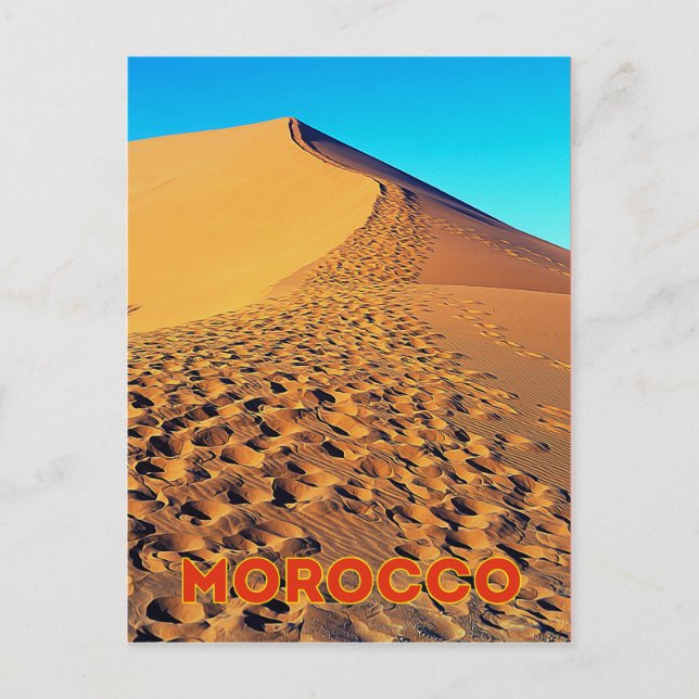 Cartão Postal Marrocos (Frente)