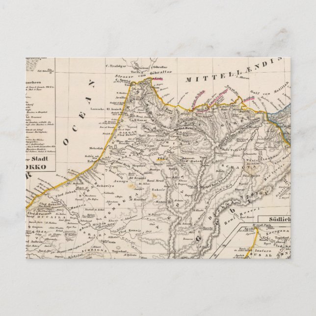 Cartão Postal Marrocos (Frente)