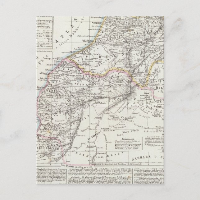 Cartão Postal Marrocos (Frente)