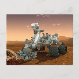 Cartão Postal Mars Science Laboratory Curiosity Rover. 4