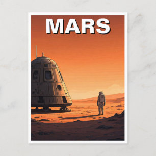 Cartão Postal Mars Viagem