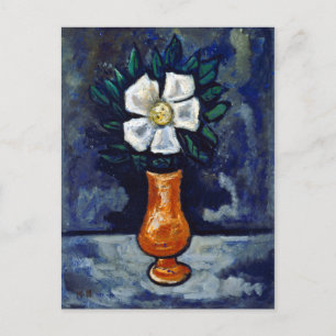 Cartão Postal Marsden Hartley White Flower