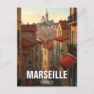 Cartão Postal Marseille France Viagem