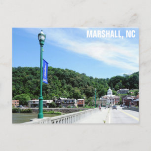 Cartão Postal Marshall North Carolina Viagem Photo