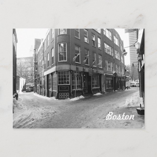 Cartão Postal Marshall Street (Frente)