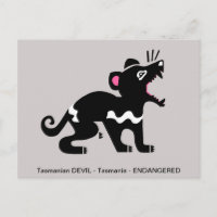 Marsupial - Diabo da Tasmânia - Vida Selvagem Aust