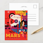Cartão Postal Marte | Visão do futuro da NASA<br><div class="desc">Este poster da NASA Visions of the Future series imagina um futuro quando Marte pode ser um destino viagem habitável. Veja a série de cheios para obter mais imagens de viagem de espaço fictício. Crédito NASA/JPL-Caltech. Use as ferramentas de design para adicionar texto personalizado ou personalizar a imagem.</div>