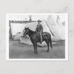 Cartão Postal Martha Canary "Calamity Jane" em Horseback