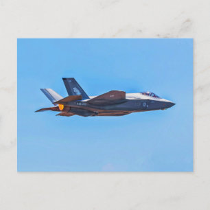 Cartão postal Martin F- 35A Lightning II Lockheed